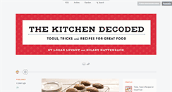 Desktop Screenshot of kitchendecoded.com